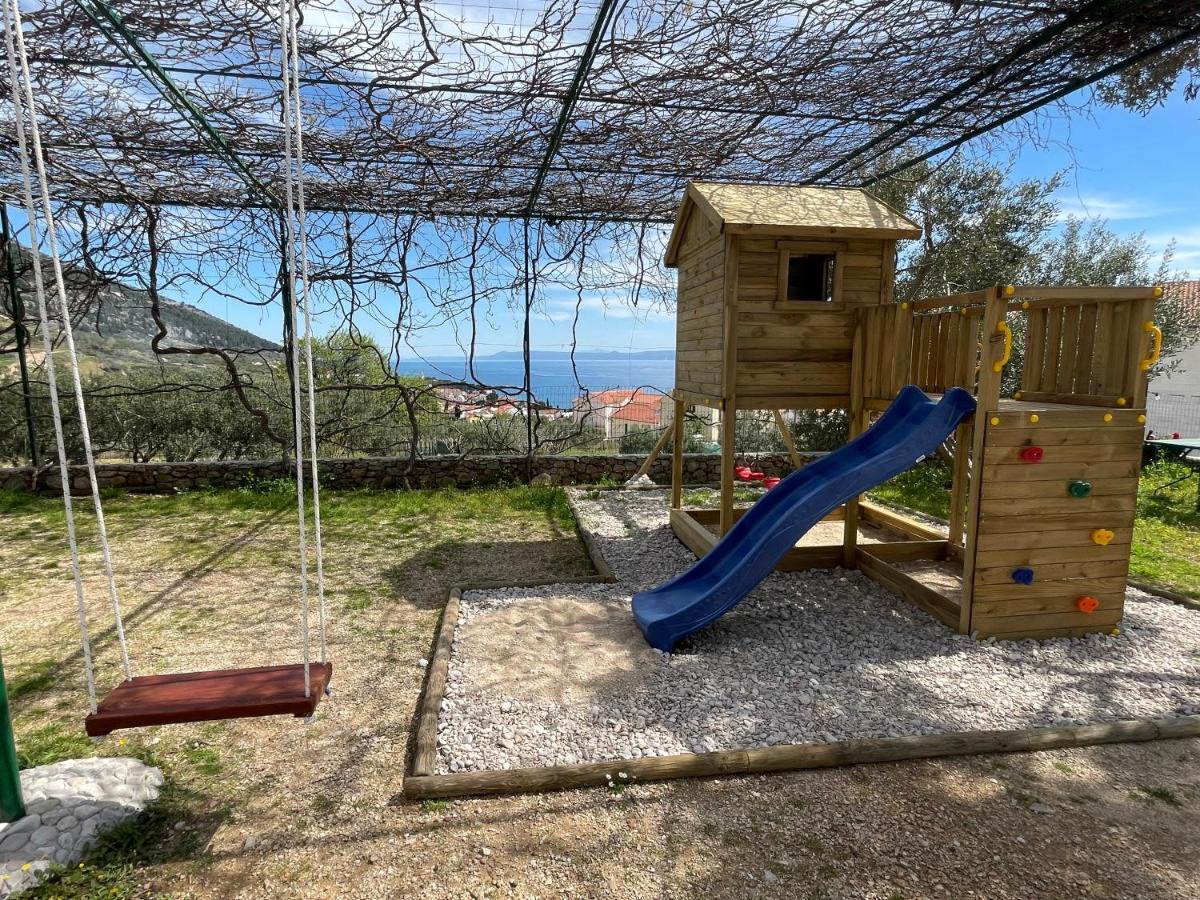 Vacation House Marin With Jacuzzi - Bol, Brac Buitenkant foto